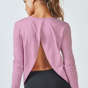 Fabletics - Millie L/S Tee Lavender XL